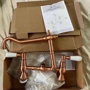 Bridge Faucet- Copper